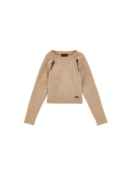 Minipull, bambina, con manica raglan. MONNALISA | 49H605 80610003